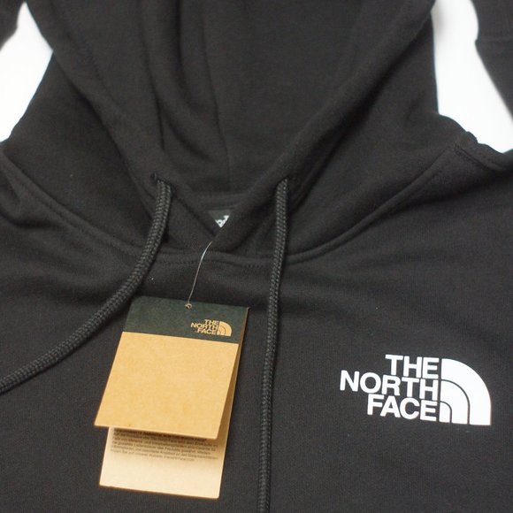 The North Face Pullover Hoodie Hooded Sweatshirt Sweater Mens Sz M Black New NWT - Picture 5 of 11